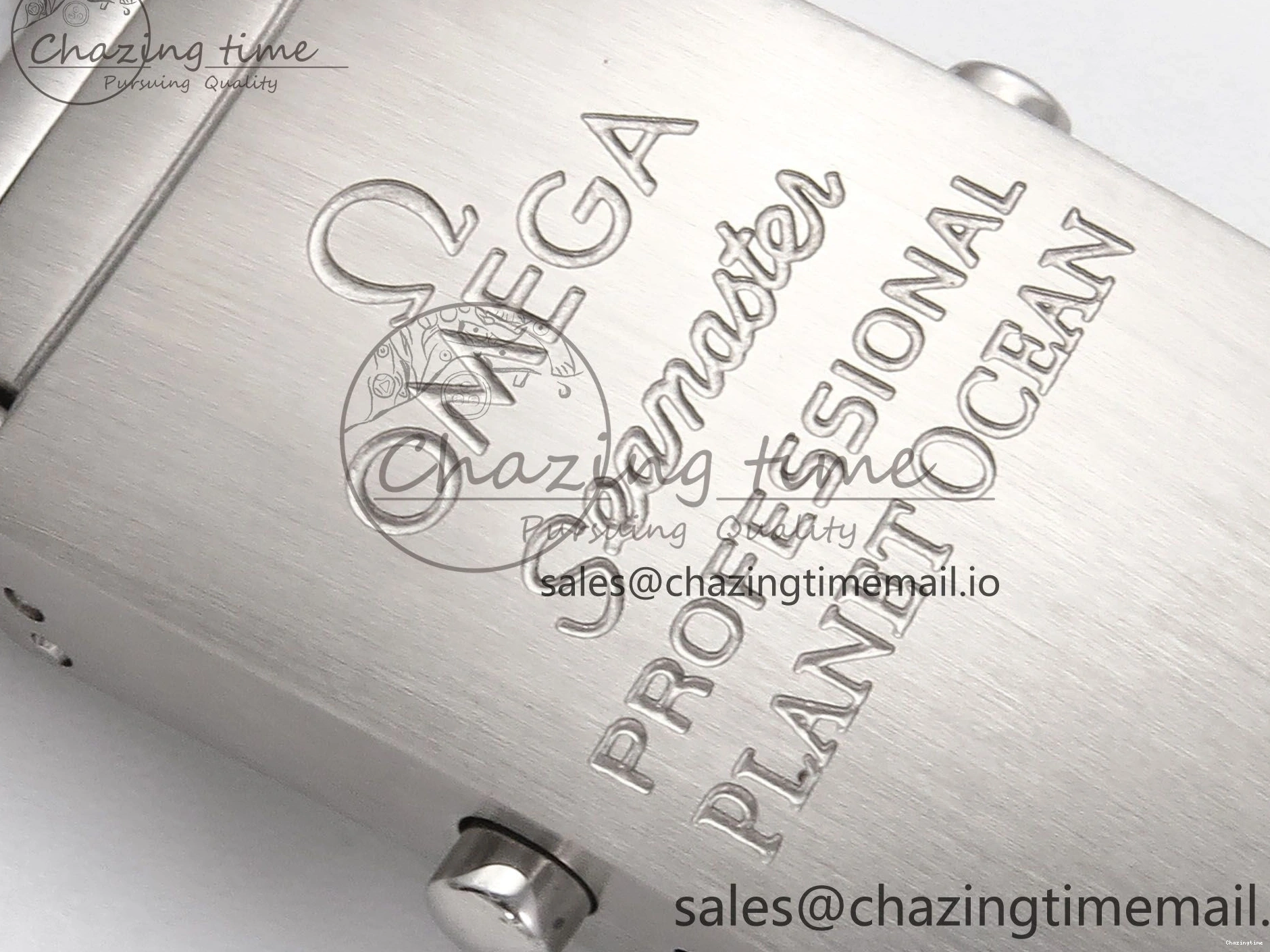 0405 Seamaster “LMPO” OMF 1:1 Best Edition Black Dial on SS Bracelet A Tailored 7703